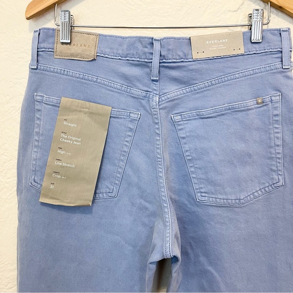 Everlane Original Cheeky Jean Crop Blue 31 - Picture 7 of 9